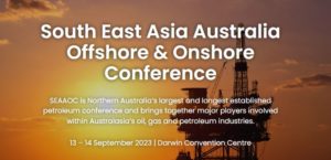 South East Asia Australia Offshore & Onshore Conference
Location: Darwin, Australia
Date: 13 - 14 September